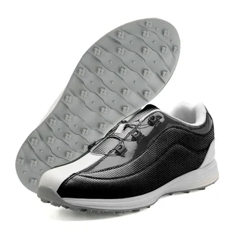 Профессиональная мужская обувь Для гольфа, Водонепроницаемая Противоскользящая Обувь Для Тренировок По Гольфу На Открытом Воздухе, Большой Размер 39-46, Высокое Качество