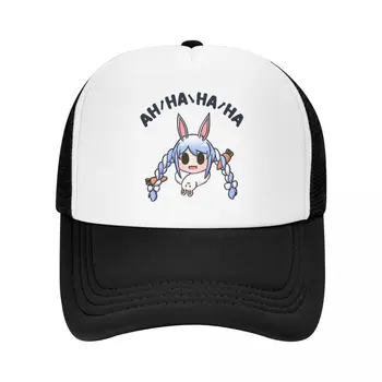 Крутая кепка дальнобойщика Hololive Usada Pekora Chibi для мужчин и женщин, регулируемая на заказ бейсболка для взрослых, Летние шляпы, бейсболки Snapback