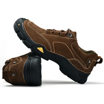 Походная обувь, прогулочная мужская обувь для скалолазания, Горные спортивные ботинки на открытом воздухе, нескользящие дышащие походные кроссовки