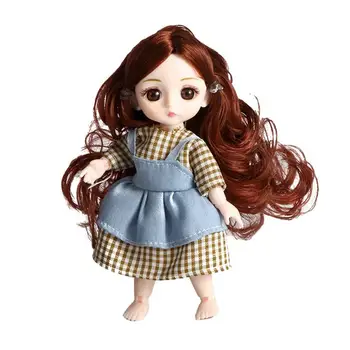 Кукла с шаровыми шарнирами, реалистичная шарнирная кукла для детей, кукла-принцесса, игрушка-кукла с модной одеждой и обувью, первая кукла для