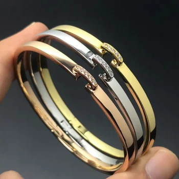 Французский элитный бренд ювелирных изделий S925 серебро высокого качества 18-каратное розовое золото серебро JOS É PHINE женский браслет CHaumet подарок