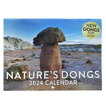 Календарь Донгов природы на 2024 год, Забавный календарь природы для подарков взрослым