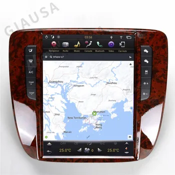 Для Chevrolet Tahoe Chevrolet Silverado GMC Yukon 2007-2013 Android 12 Автомобильный Радио Мультимедийный Плеер GPS Навигация Экран Tesla