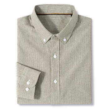Мужские рубашки Оксфорд из 100% чистого хлопка, Высококачественные полосатые Деловые Повседневные Мягкие платья, Рубашки для общения, Мужская рубашка обычного покроя S-4XL
