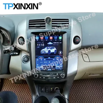 Tesla Экран Android 10 Видеоплеер Для Toyota RAV4 RAV 4 2009 2010 2011 2012 2013 Автомобильный GPS Радио Стерео Авто Аудио Головное Устройство