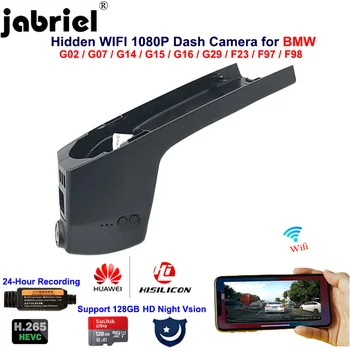 Jabriel 1080P Auto Wifi Dash Cam Автомобильный Видеорегистратор Для BMW X4 G02 F98 X4M 8 Серии G14 G15 G16 Z4 G29 X7 G07 F23 X3M F97 2018 2019 2020