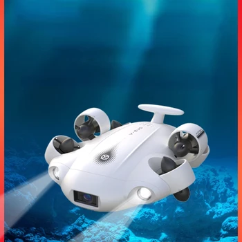 Профессиональный беспилотник с подводной камерой, робот для визуального обнаружения рыбы высокой четкости 4K, интеллектуальная съемка и дистанционное управление