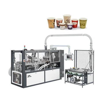 Автоматическая машина для изготовления бумажных стаканчиков YUGONG Автоматическая машина для изготовления бумажных рожковых стаканчиков