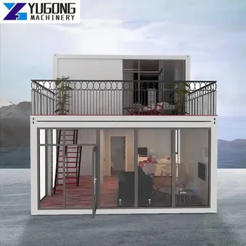 YG Полностью меблированный дом-трейлер, мобильные крошечные дома, вилла, модульный дом, сборный контейнерный дом с плоской упаковкой