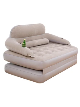 Надувной диван-кровать складной многофункциональный ленивый диван двойного назначения надувной матрас double home outdoor