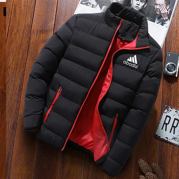 2023 новая осенне-зимняя куртка, спортивная мужская хлопковая куртка, корейская версия модной уличной одежды, повседневная куртка
