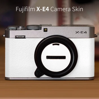 Для Fujifilm xe4 Skin X-E4, защитная наклейка от царапин, серебристо-красные цвета, Серебристые цвета