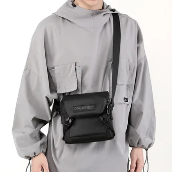 Мужская маленькая сумка-мессенджер BagNylon Водонепроницаемая повседневная сумка для прогулок, поездок на работу, сумка через плечо, дорожная сумка через плечо