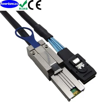 Внешний кабель для передачи данных HD Mini SAS SFF-8088 26P к SAS SFF-8087-1