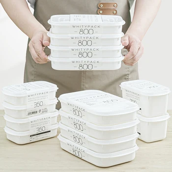 Японская коробка для упаковки замороженного мяса, пищевой холодильник для хранения фруктов, овощей, консервации, Разделенная коробка для приготовления блюд