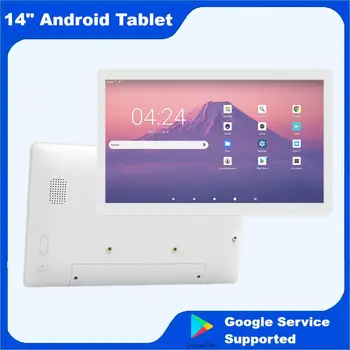 14-Дюймовый Промышленный Планшет Android 12 С Опцией POE С Узким Краевым Экраном, Настенный Монитор С Входом HDMI, Дисплей Raspberry Pi