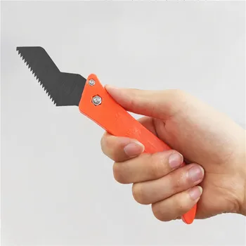 Нож-крючок из вольфрамовой стали, Профессиональное средство для удаления зазоров между керамической плиткой, затирки старого строительного раствора, набор строительных ручных инструментов