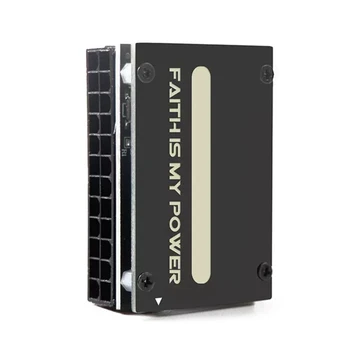 RGB ATX 24Pin 90-Градусный Разъем, адаптер для Рулевой головки, Блок питания ПК, Материнская плата компьютера, Аксессуар, Артефакт проводки