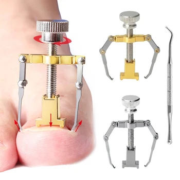 Медицинский набор для коррекции вросших ногтей на ногах, Профессиональный уход за ногтями на пальцах ног, Педикюр, Маникюрная Машинка для стрижки, Средство для восстановления, Корректор