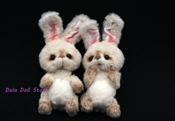 (Планируется к отправке через 30 дней) Куклы-кролики в обнимку с пятью подвижными суставами