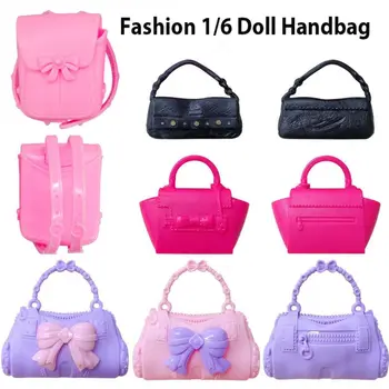 1 шт. сумка в смешанном стиле, красочная сумка, модный современный рюкзак, сумка-мессенджер для аксессуаров куклы Барби, кукольный домик, детские игрушки