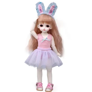 BJD Кукла Oueneifs IP 1/4 Модные Милые Игрушки для Девочек Toy Girl Мини Детские Шарнирные Куклы Dollshe Iplehouse