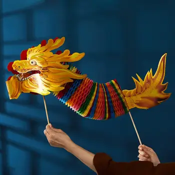 Благоприятное ремесло для резки бумаги, Китайский Новогодний Дракон, Ремесло для резки бумаги, Традиционные принадлежности для фестиваля народных ремесел 