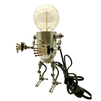 250+ деталей металлического робота 3D DIY в стиле стимпанк Mr. Gort Hobby для самостоятельной сборки модели для сборки металлической модели Virgo со светодиодной подсветкой