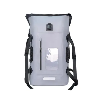 Рюкзаки для плавания 32Л Водонепроницаемая сухая сумка Пляжный рюкзак Сумки для рафтинга серфинга дайвинга Большой емкости для отделения от влаги и сухости XM270