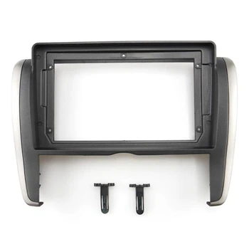 Двойная крышка приборной панели 2 Din DVD-радио Стерео для Toyota Allion 2007-2016 9-дюймовая панель управления автомобилем, Навигационная рамка