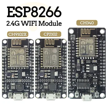 2.4G Плата разработки модуля WIFI для Arduino DIY Internet of Things NodeMCU V3 USB Micro CH340 CP2102 CH9102X Serial ESP8266