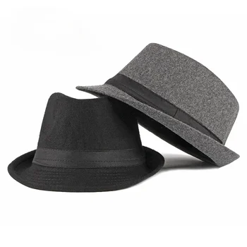 Весенне-летние Мужские Шляпы Fedoras Top Jazz Hat Bucket Bowler Hats Вводные Шляпы Fedora Hat Женская Черная Шляпа Свадебные Шляпные Кепки