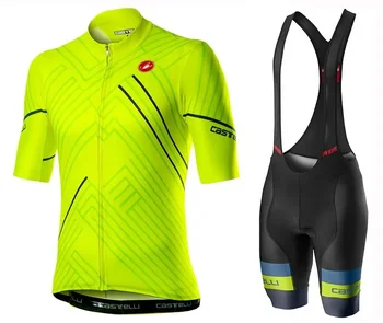 Новые короткие велосипедные майки Ropa Ciclismo, комплект с нагрудником, Велосипедная одежда, Дышащая Велосипедная одежда для горных велосипедов, Спортивная одежда, 19D Гелевая прокладка