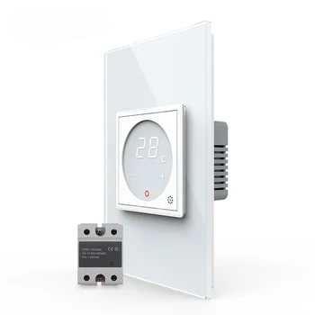 Стандартный Термостат с Реле Контроля температуры, Переключатель Нагревательного устройства мощностью 1000 Вт /220 В или 660 Вт / 120 В для Каждой группы 5A