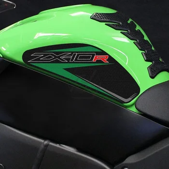 Для Kawasaki ZX-10R ZX10R 2011-2022 Наклейка Мотоциклетная Накладка На Боковой бак Защита Коленной Чашечки Противоскользящая