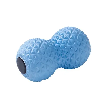 Арахисовый массажный мяч Двойной массажный мяч для лакросса Подвижный мяч для физиотерапии Инструмент для массажа глубоких тканей тыльной стороны руки стопы