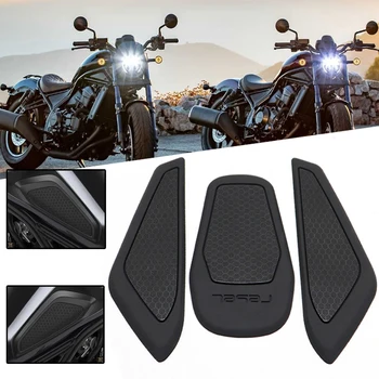 Нескользящие Боковые наклейки на топливный бак мотоцикла, Водонепроницаемая накладка, Резиновая наклейка для Honda CMX 1100 CMX1100 2021