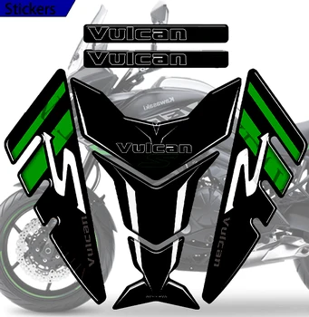 Для Kawasaki VULCAN S VULCAN-S 650 VN650 Накладка На Бак 2018 2019 2020 2021 Мотоциклетные Наклейки Наклейка Комплект Мазута Защита Колена