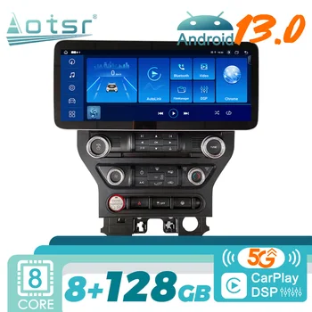 Для Ford Mustang 2015-2021 Android Автомобильное Радио 2Din Авторадио Стерео Мультимедийный Видеоплеер Экран Головного устройства GPS Навигация